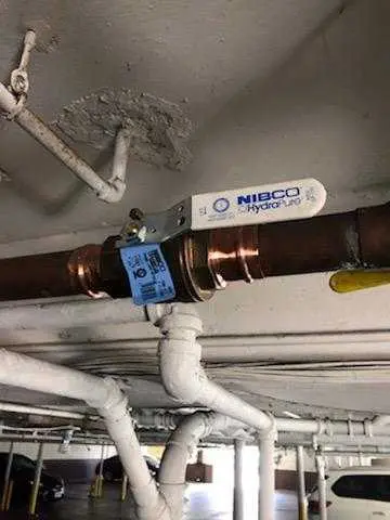 Copper pipe repair and valve work for Backflow Testing in Le Ray